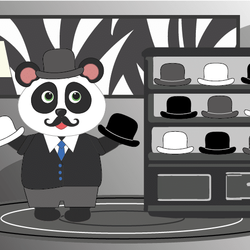 Panda Black, White et Grey hat Seo